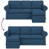 SOFA Plava 195 x 138 x 80 cm tkanina | shoptok.hr