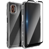 AVIZAR Zaščitni paket za Samsung Xcover 7 Pro Ohišje s kaljenim steklom za zaščito pred udarci, Prozorno, (5000010597) | Shoptok.si