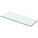 vidaXL Polica Prosojno Steklo 50x12 cm Cene