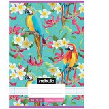 NEBULO spajalica bilježnica s crtama za 3. razred s papigama, 12-32 A/5 | shoptok.hr