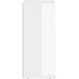  Kreveta Visoki sjaj bijela 59 x 35 x 80.5 cm Konstruirano drvo | shoptok.hr