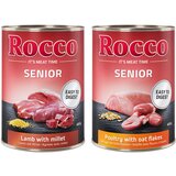  Varčno pakiranje Rocco Senior 24 x 400 g - Miks: jagnjetina in perutnina | shoptok.hr