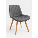  Trpezarijska stolica c-413 linea wood siva ( 0000503 ) Cene