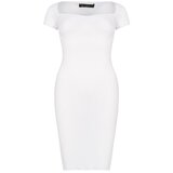 Dewberry Z2016 WOMEN'S DRESS-PLAIN WHITE | Shoptok.si