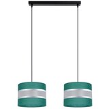 Viseći luster na sajli CORAL 2xE27/60W/230V, u zelenoj boji | Eponuda.com