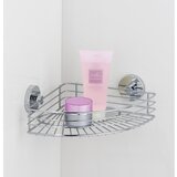 Wenko Samoljepljiv set pribora za kupaonicu u sjajno srebrnoj boji Bari – | shoptok.hr