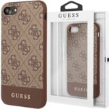 Guess OVITEK CASE STRIPE BROWN ZA IPHONE 7/8/SE 2020/2022 4G, (21971343) | Shoptok.si