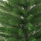 vidaXL Ozka umetna novoletna jelka s stojalom 150 cm PE | Shoptok.si