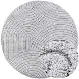 Elle Decoration Svetlo siva okrogla preproga ø 160 cm Panglao New York Light Grey – Cene