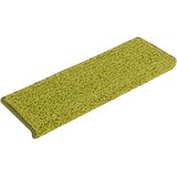  Prostirke za stepenice 15 kom 65x21x4 cm Zelene s pravokutnim rubom | shoptok.hr