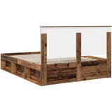  Konstrukcija postelje Star les 150 x 200 cm Masivno borovo les, (5000103525) | Shoptok.si