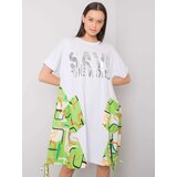Italy Moda Dress-DHJ-SK-13117.41P-white-green Cijene