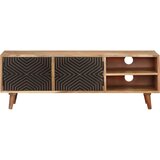 Furnova TV omarica 115x30x39 cm trden akacijev les, (21922626) | Shoptok.si