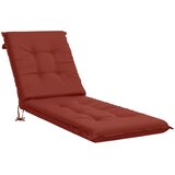  Jastučić za ležaljku GEMERT 100% poliester Crvena - Crvena 190 x 60 x 9 cm Melange | shoptok.hr