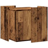 vidaXL Kutija za mačji pijesak boja drva 53x53x51 cm konstruirano drvo | shoptok.hr