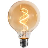 LUEDD Zatemnilna LED žarnica E27 spiralna nitka G95 zlata 4W 270lm 2100K | Shoptok.si