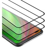 Cadorabo Oppo Reno4 Z - Zaščitna folija v transparentno s čarno - 3-pack Kaljeno steklo za zaščito zaslona s trdoto 9H in 3D dotikom, (20553239) | Shoptok.si