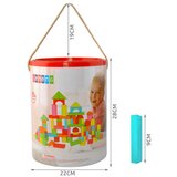Lean_Toys LESENI BLOKI 200 KOS Z ZABOJNIKOM maxy | Shoptok.si