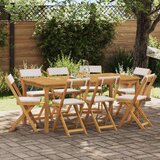  Zunanje bistro stolice 8 pcs Kremno bela 40 x 53 x 80 cm, (5000273244) | Shoptok.si