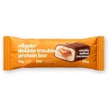 Double Trouble proteinska ploščica - vanilija s slano karamelo