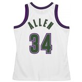 Mitchell And Ness Majice s kratkimi rokavi SMJY3134MBU96RALWHIT Bela Cene