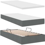  Postelja z dodatnim prostorom za shranjevanje in vzmetnico, (5000100697) | Shoptok.si