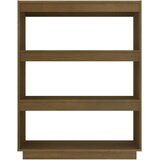 Ormarić za knjige / pregrada boja meda 80x35x103 cm borovina | Eponuda.com