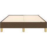  Box spring posteljni okvir temno rjav 120x200 cm blago, (20738019) | Shoptok.si