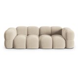 Cosmopolitan Design Bež žametna sedežna garnitura 250 cm Loretto – | Shoptok.si