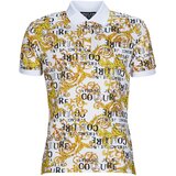Versace Jeans Couture Polo majice kratki rokavi GAG6S0 Bela Cene