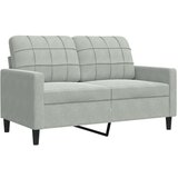 vidaXL 4-dijelni set sofa s jastucima svjetlosivi baršunasti | shoptok.hr