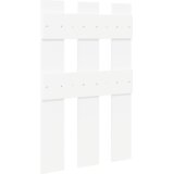 vidaXL Nadwyčajna obešalnik za plašče Bela 65 x 3 x 100 cm | Shoptok.si