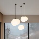 Candellux Lighting Crno-bijela viseća svjetiljka ø 30 cm Stones – | shoptok.hr