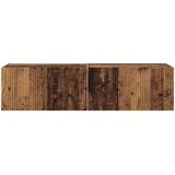 TV zidni ormar Zidne 2 pcs Staro drvo 60 x 31 x 29,5 cm | shoptok.hr