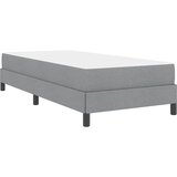  s opruga kutije Svijetlo siva 80 x 200 cm tkanina | shoptok.hr