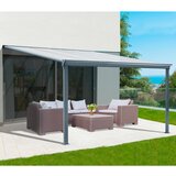 Floraworld nadstrešek za teraso antracit 312 cm x 303 cm | Shoptok.si