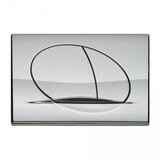 Liv tipkalo za ugradbeni vodokotlić Selenite (Krom boja, D x Š x V: 18 x 255 x 170 mm) | shoptok.hr