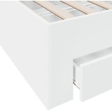  Okvir kreveta s ladicama bez madraca bijeli 90x190 cm | shoptok.hr