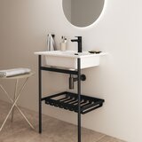 Ideal Standard črno kovinsko stojalo za pod umivalnik 56x84 cm conca | Shoptok.si