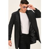 Dewberry PLT8334 MEN'S COAT-PATTERNED ANTHRACITE | Shoptok.si