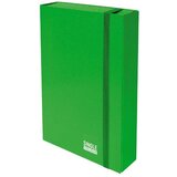  Fascikl kartonski Spree s klapnama i gumicom, 260X335X70mm, zeleni Slike