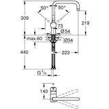 Grohe kuhinjska armatura enoročna Minta 32488000 | Shoptok.si