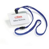 Durable Identifikacijske kartice na vrvici modre (8139), 10 kos, (20372347) | Shoptok.si