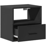 vidaXL Zidni noćni ormarići 2 kom crni 40x31x39,5 cm | shoptok.hr