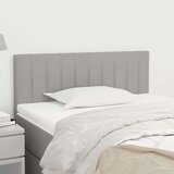  Uzglavlje svjetlosivo 90x5x78/88 cm od tkanine | shoptok.hr