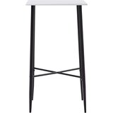  Barski stol bijeli 60 x 60 x 111 cm MDF | shoptok.hr
