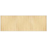  Tepih pravokutni svijetli prirodni 100 x 300 cm od bambusa | Shoptok.si