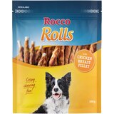 Rocco Rolls štapići za žvakanje s pilećim filetom - s pilećim prsima 200 g Rocco Rolls štapići za žvakanje s pilećim filetom - s pilećim prsima 200 g Slike
