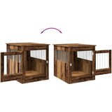 Namještaj za pseću kabinu od starog drva 64,5 x 80 x 71 cm, inženjerski drvo | Eponuda.com