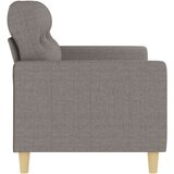  Dvosjed od tkanine smeđesivi 140 cm | shoptok.hr